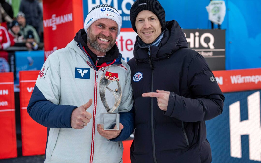 Pokal übergeben – Andreas Widhölzl