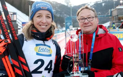 Übergabe des Preises Skikönigin der Saison 2024/25